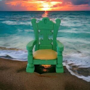 Disney Animators Littles Rapunzel Tangled Chair Surprise Feature Playset Diorama